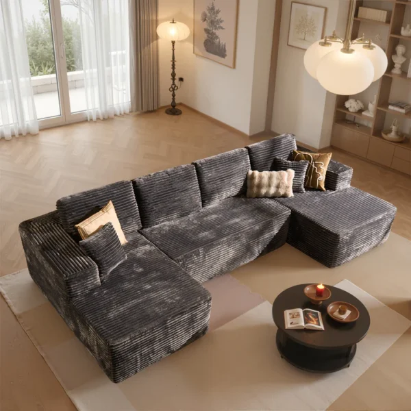 Purchasing U-Shaped Modular Sectional Sofa online in Denver Colorado