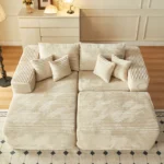 Modular Sectional boneless couch for sale online in Miami Florida