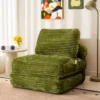OVIOS green Bean Bag Bed Folding Sofa